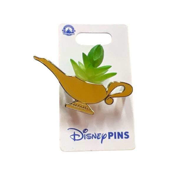 Disney Parks Succulent Planter Pins - Groot Chip Lamp Vase Apple 5 pin set - Picture 4 of 6